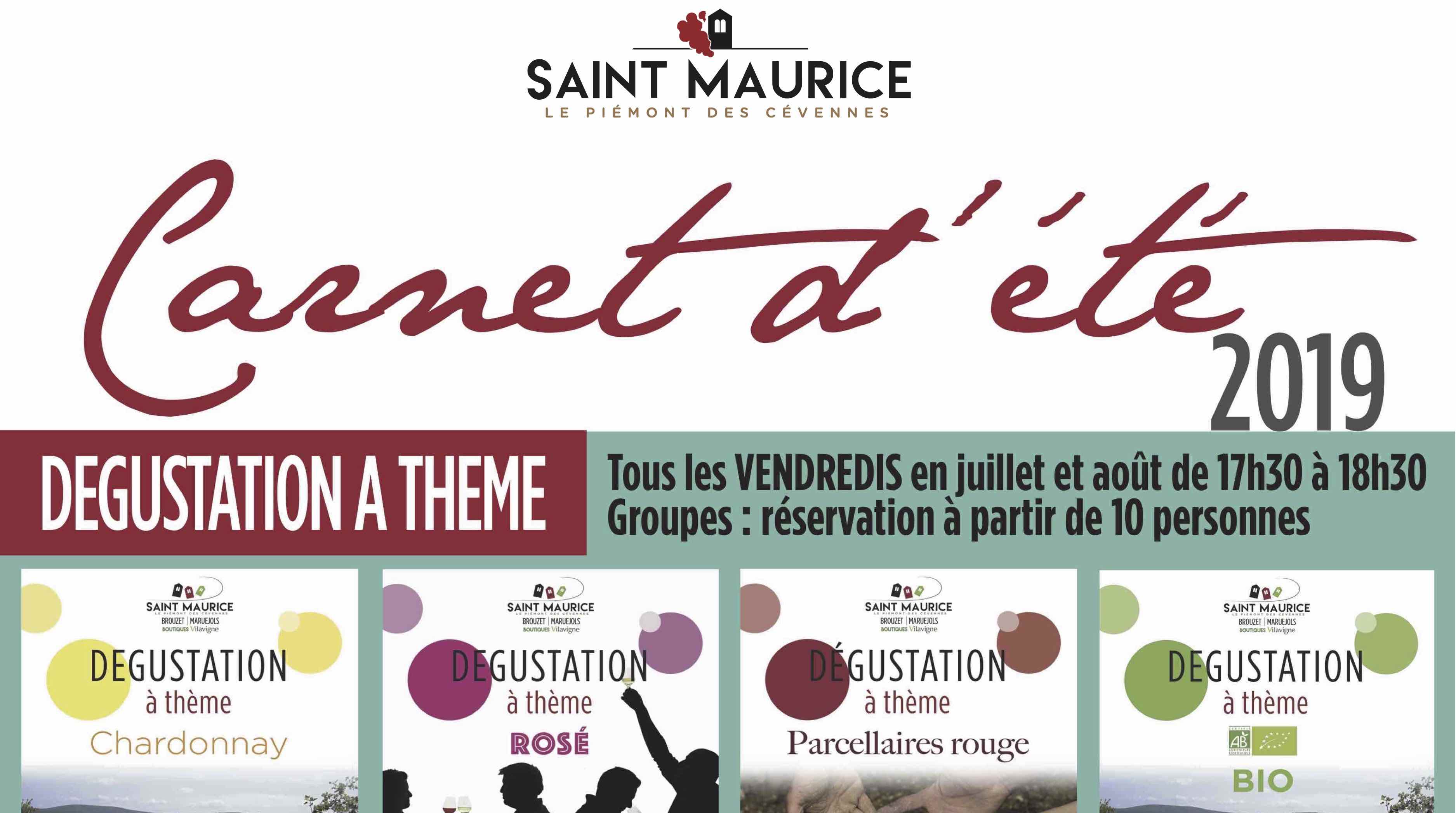 Carnet d'été 2019