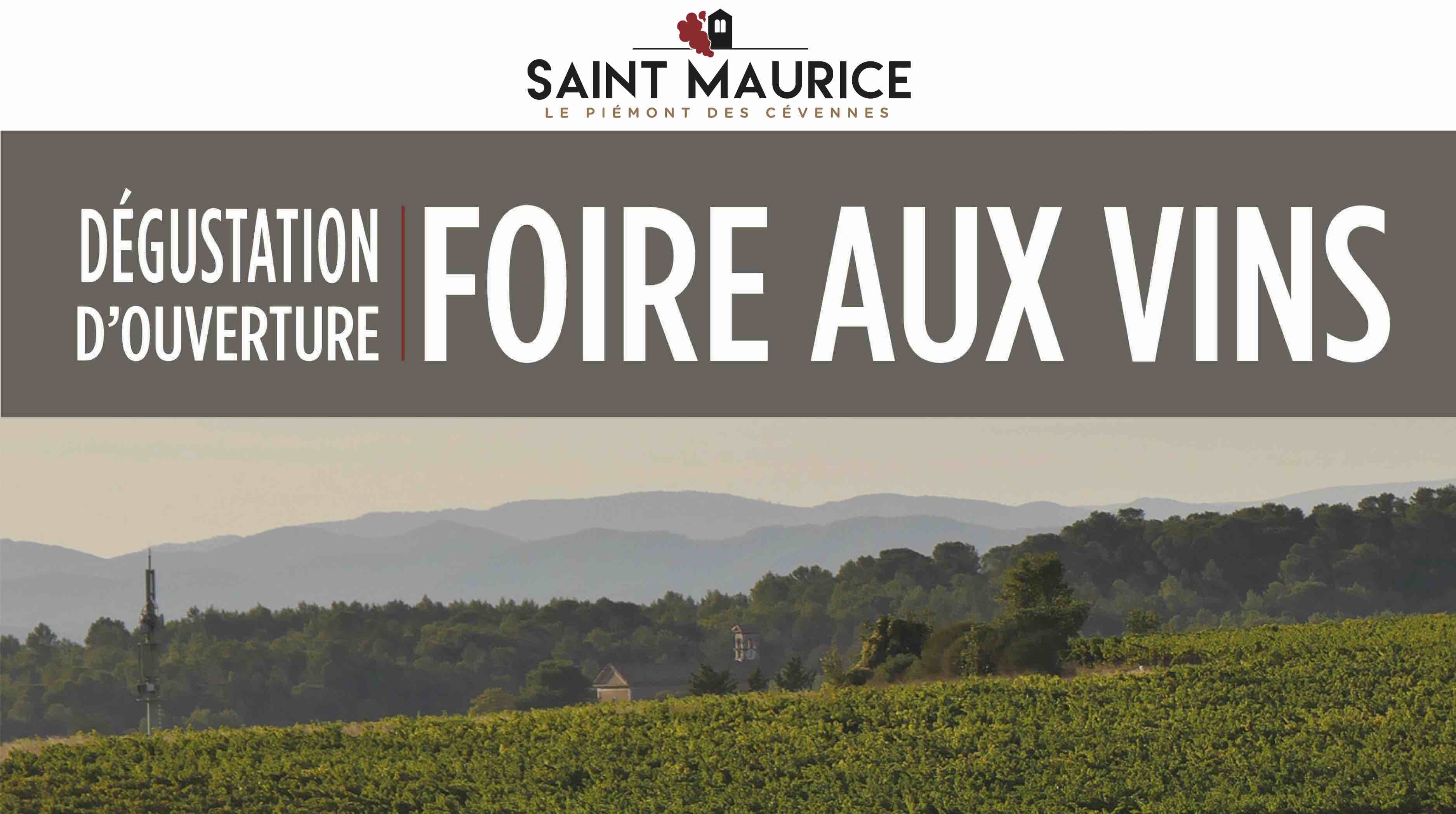 DÉGUSTATION D'OUVERTURE DE NOTRE FOIRE AUX VINS !