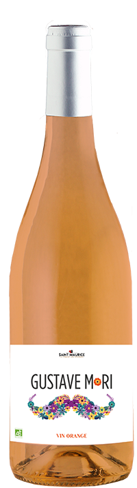 Bouteille Gustave Mori vin orange web